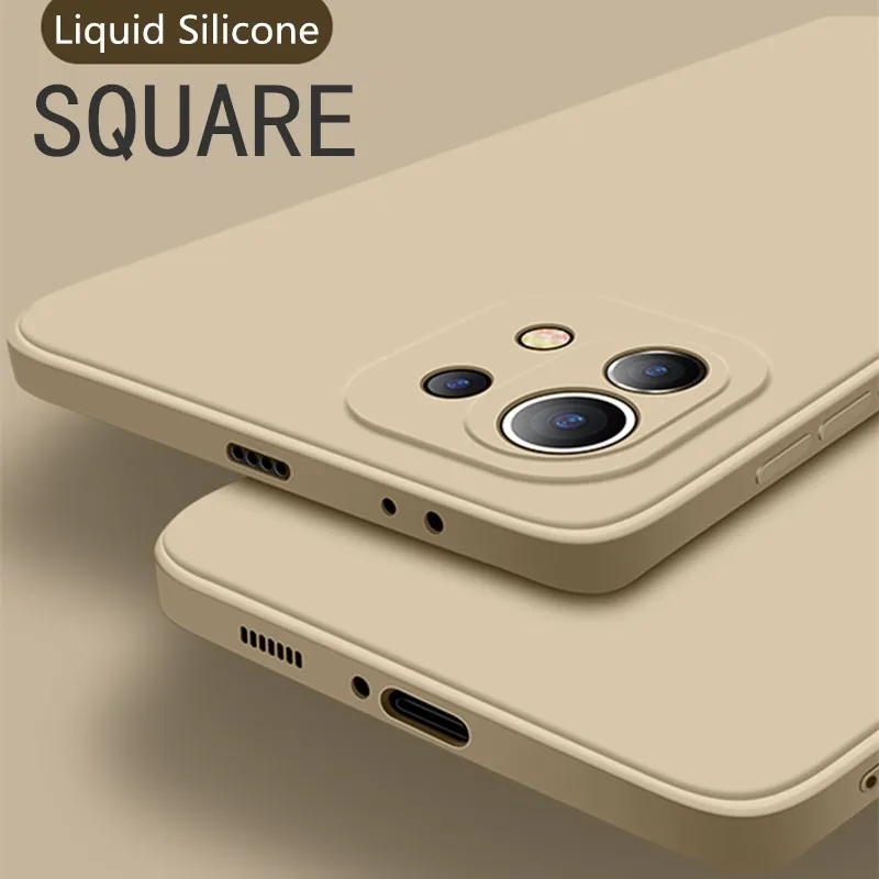 Luxury Original Square Liquid Silicone Case For XiaoMi 11 Lite UItra Mi 10T Pro RedMi Note 10 9S Pro Shockproof Plain Soft Cover
Luxury Original Square Liquid Silicone Case For XiaoMi 11 Lite UItra Mi 10T Pro RedMi Note 10 9S Pro Shockproof Plain Soft Cover