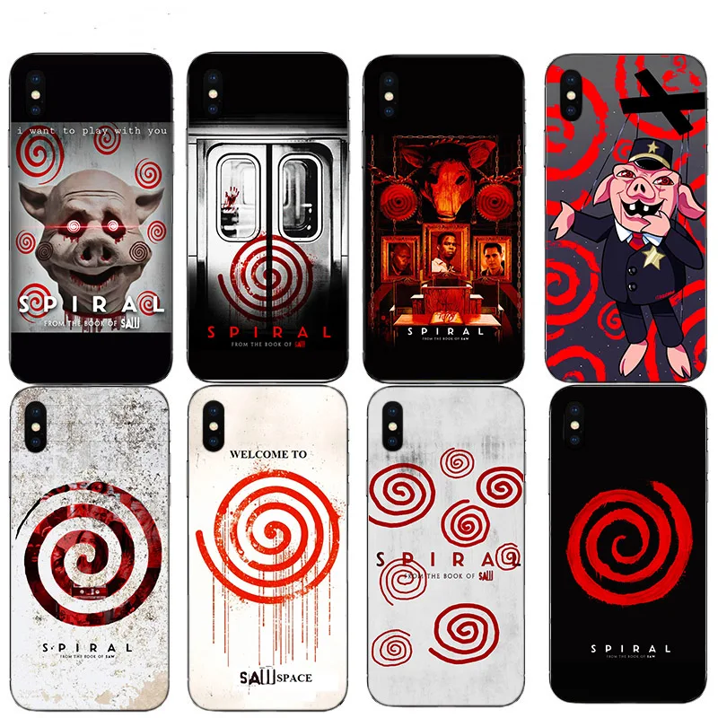 Spiral From The Book Of Saw Phone Case For Iphone 11 13 Pro Max XS 12 Mini Hard Cover X XR 10 SE 5 6S 8 7 Plus Cool Mobile Shell 
Spiral From The Book Of Saw Phone Case For Iphone 11 13 Pro Max XS 12 Mini Hard Cover X XR 10 SE 5 6S 8 7 Plus Cool Mobile Shell