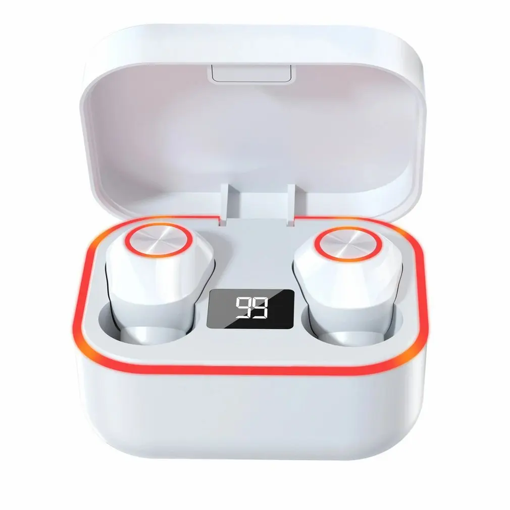 M8 Wireless Earphone RGB Light Outdoor Sports Portable Wireless Earphone Multifunctional Wireless Earphone
M8 Wireless Earphone RGB Light Outdoor Sports Portable Wireless Earphone Multifunctional Wireless Earphone