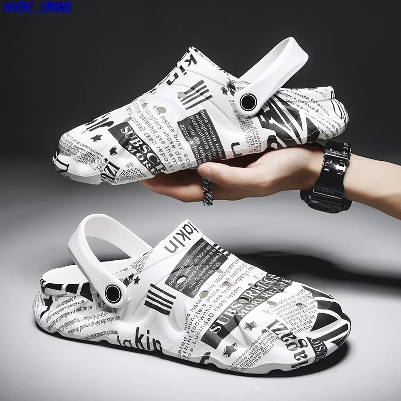 Garden Shoes For Men,hot Brand Men's Sandals Casual Shoes Eva Graffiti Sandals Summer Beach Shoes Zapatos Hombre,hole Shoes Men
Garden Shoes For Men,hot Brand Men's Sandals Casual Shoes Eva Graffiti Sandals Summer Beach Shoes Zapatos Hombre,hole Shoes Men