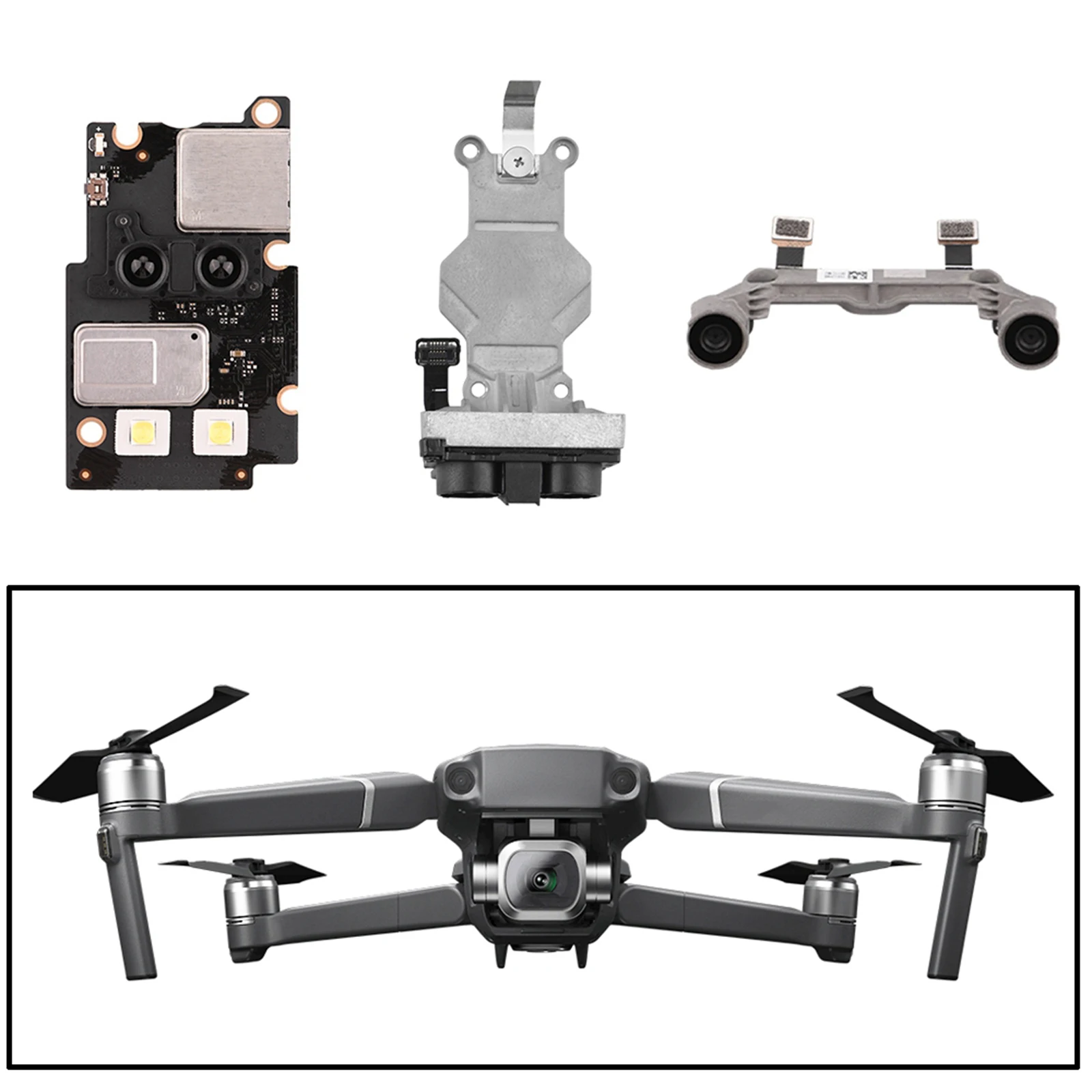 Metal Upper TOF Module Lower TOF Module Repair Part for DJI Mavic 2 -Grey
Metal Upper TOF Module Lower TOF Module Repair Part for DJI Mavic 2 -Grey