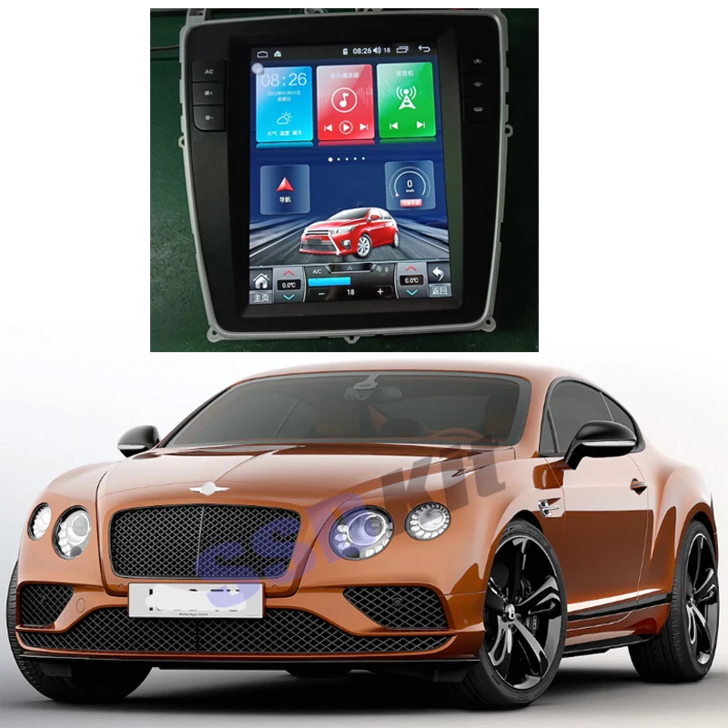 Автомобильный Android Интернет мультимедийный навигатор для Bentley Continental GT S V8 W12 GPS аудио стерео CarPlay 360 навигация с видом от птицы
Автомобильный Android Интернет мультимедийный навигатор для Bentley Continental GT S V8 W12 GPS аудио стерео CarPlay 360 навигация с видом от птицы