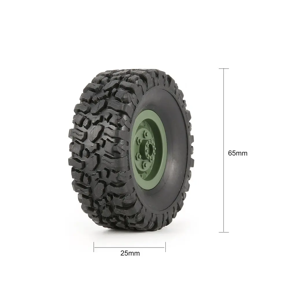 4pcs Rubber Wheel Rim Tire Tyre for RC 1/16 Climbing Crawler Car WPL B-1/B-24/C-14/C-24/B-16 Truck Part Spare Part Accessories
4pcs Rubber Wheel Rim Tire Tyre for RC 1/16 Climbing Crawler Car WPL B-1/B-24/C-14/C-24/B-16 Truck Part Spare Part Accessories