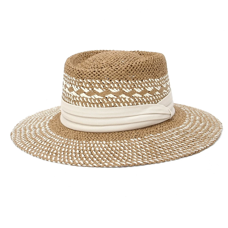 Women Hats For Summer Outdoor Spring Natural Paper Top Hat Ribbon Sun Protection Beach Flat Top Straw Hats Men Holiday Hats
Women Hats For Summer Outdoor Spring Natural Paper Top Hat Ribbon Sun Protection Beach Flat Top Straw Hats Men Holiday Hats