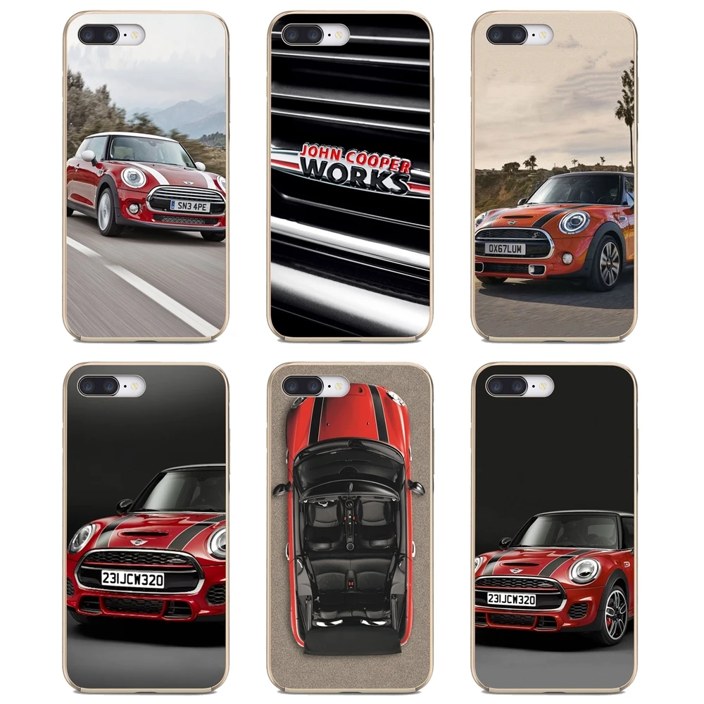 Фото Чехлы для телефонов Apple iPhone 10 11 12 Pro Mini 4S SE 5C 6 6S 7 8 X XR XS Plus Max 2020 car-mini-cooper-jcw | Мобильные
