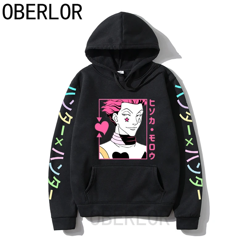 Anime Hunter X Hunter Hisoka Hoodies Sweatshirts Casual Loose Graphic Streetwear New Design Top Pullovers Fashion Unisex Clothes
Anime Hunter X Hunter Hisoka Hoodies Sweatshirts Casual Loose Graphic Streetwear New Design Top Pullovers Fashion Unisex Clothes