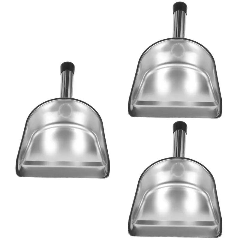 3 pcs Thickned Dustpan Stainless Steel Shovel Hand-held Garbage Shovel Home Shovel
3 pcs Thickned Dustpan Stainless Steel Shovel Hand-held Garbage Shovel Home Shovel
