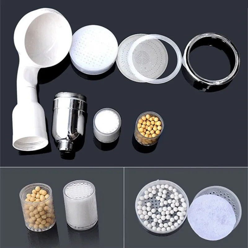 Bath High Quality Shower Head High Pressure Boosting Water Saving Filter Balls Beads Utility Head With Negative Ion Activated
Bath High Quality Shower Head High Pressure Boosting Water Saving Filter Balls Beads Utility Head With Negative Ion Activated