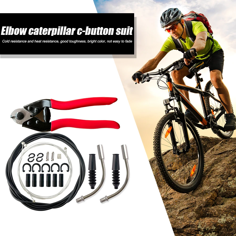 Bicycle Cable Cutter with Universal Bike Brake Housing Shift Cable and Replacement Kit for Mountain and Road Bicycle
Bicycle Cable Cutter with Universal Bike Brake Housing Shift Cable and Replacement Kit for Mountain and Road Bicycle