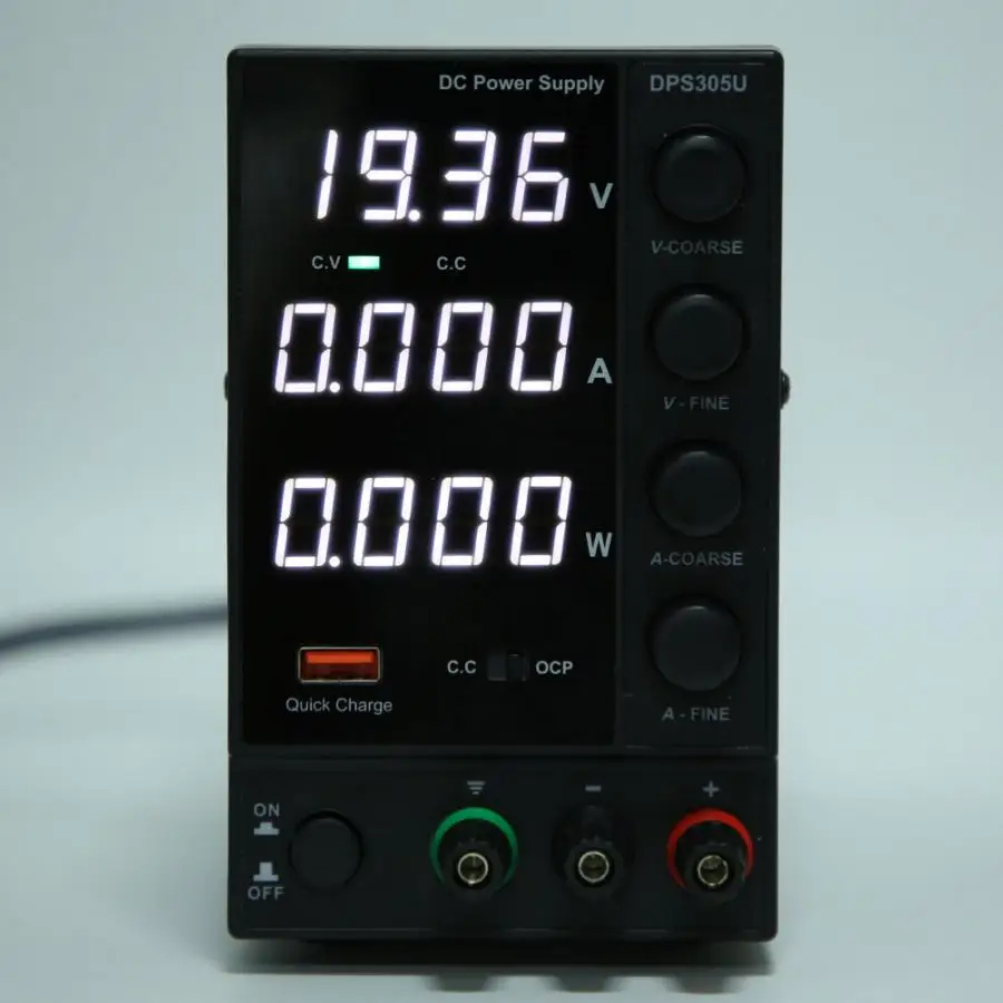 30V 5A Adjustable DC Stabilizer Power Supply DC Regulator LCD Four Digital Display
30V 5A Adjustable DC Stabilizer Power Supply DC Regulator LCD Four Digital Display