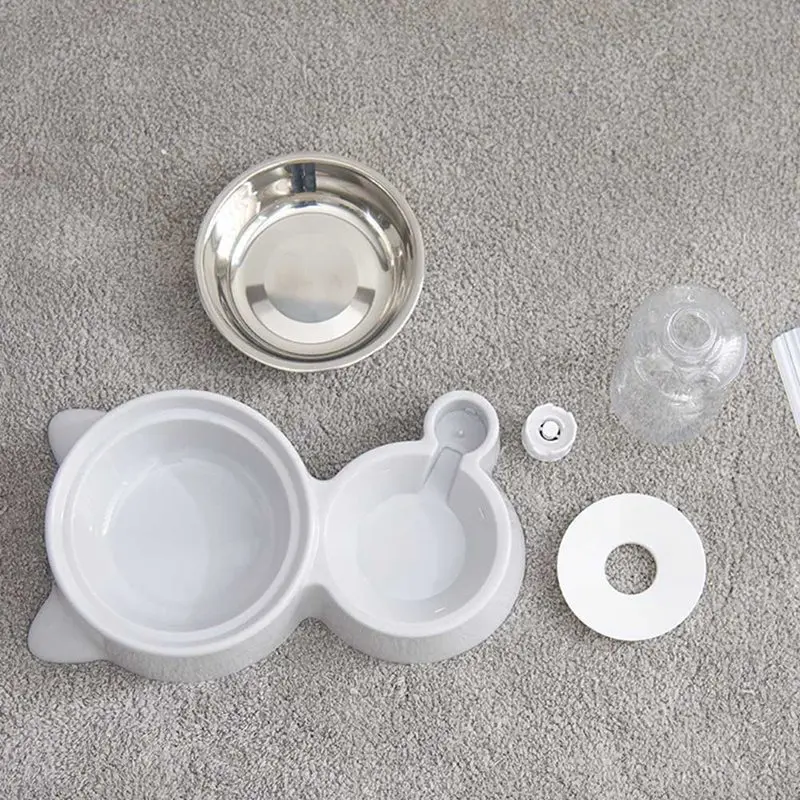 Pet Bowl Dog Cat Automatic Feeder Double Bowl Automatic Drinking Water Dispenser Slow Food Feeding Container Supplies
Pet Bowl Dog Cat Automatic Feeder Double Bowl Automatic Drinking Water Dispenser Slow Food Feeding Container Supplies