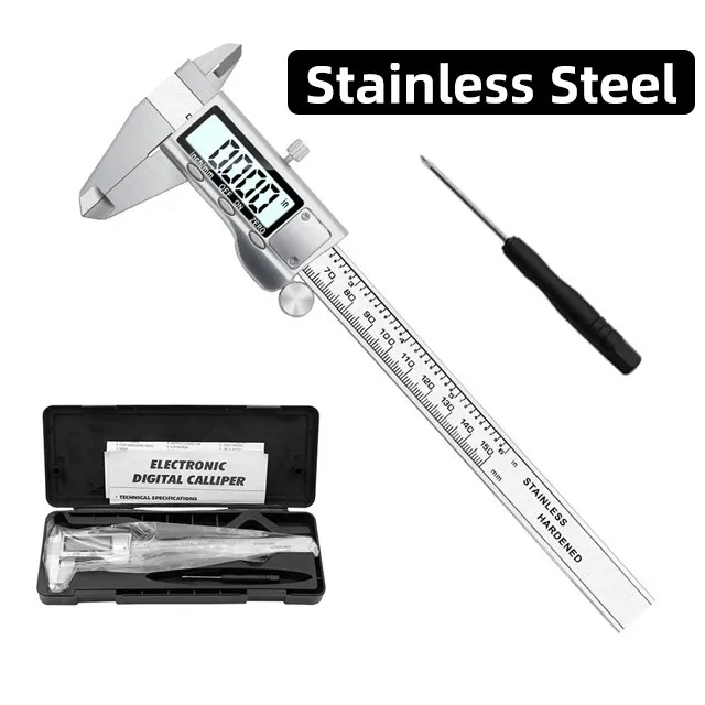 Digital Display Vernier Caliper 0-150mm Electronic Digital Caliper Carbon Fibre Vernier Calipers Plastic Gauge Micrometer Ruler
Digital Display Vernier Caliper 0-150mm Electronic Digital Caliper Carbon Fibre Vernier Calipers Plastic Gauge Micrometer Ruler