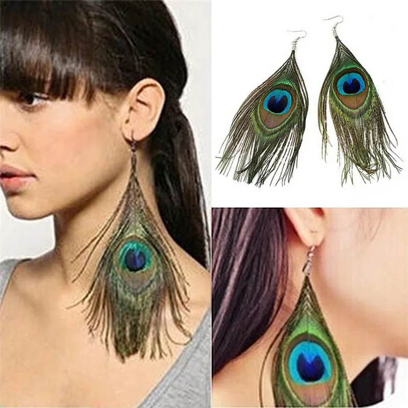 Statement Crystal Long Design Peacock Feather Drop Earrings For Women Bijoux 2018 New Jewelry Graceful Elegant Creative
Statement Crystal Long Design Peacock Feather Drop Earrings For Women Bijoux 2018 New Jewelry Graceful Elegant Creative