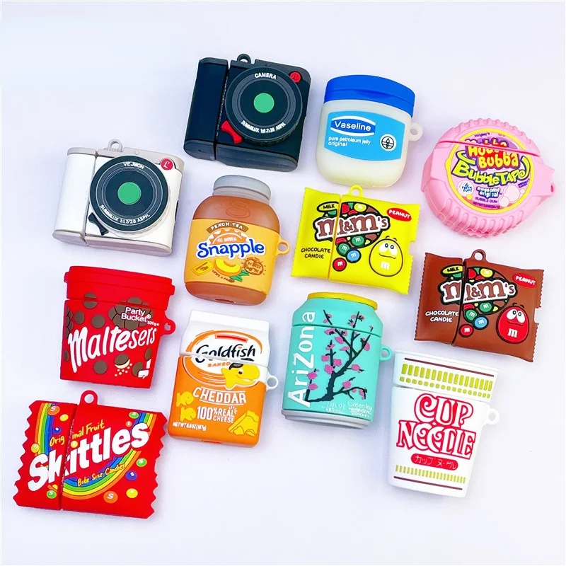 Funny 3D Candy Bubble Gum Case for apple AirPods 1 2 Pro Charging Box Soft Silicone Wireless Bluetooth Earphone Protect Cover 
Funny 3D Candy Bubble Gum Case for apple AirPods 1 2 Pro Charging Box Soft Silicone Wireless Bluetooth Earphone Protect Cover