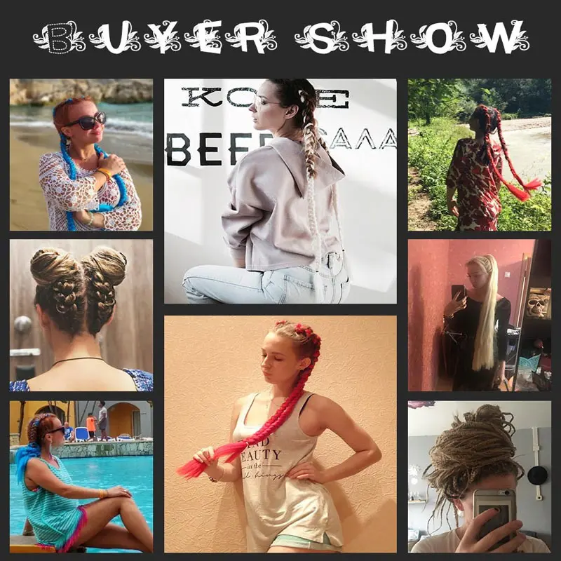 Leeons 165G Jumbo Braids Crochet Jumbo Braids Synthetic Braiding Hair Extensions Fake Hairs Heat Resistant For Russian Women
Leeons 165G Jumbo Braids Crochet Jumbo Braids Synthetic Braiding Hair Extensions Fake Hairs Heat Resistant For Russian Women