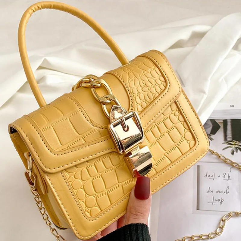 New Chain Shoulder Bag Designer Handbags For Ladies Stone Pattern Crossbody Bags For Women Fashion Female Small Flap Handle Bag
New Chain Shoulder Bag Designer Handbags For Ladies Stone Pattern Crossbody Bags For Women Fashion Female Small Flap Handle Bag