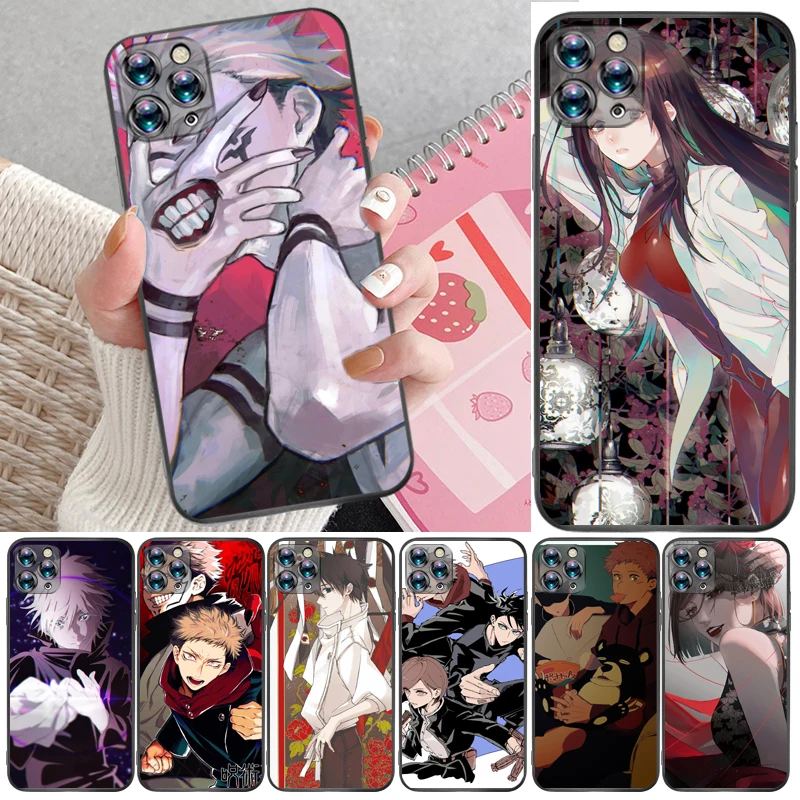 Jujutsu Kaisen Fushiguro Megumi Satoru Gojo Yuji Itadori Sukuna Phone Case For iPhone 12 Pro Max SE 2020 Mini Cases Back Cover
Jujutsu Kaisen Fushiguro Megumi Satoru Gojo Yuji Itadori Sukuna Phone Case For iPhone 12 Pro Max SE 2020 Mini Cases Back Cover