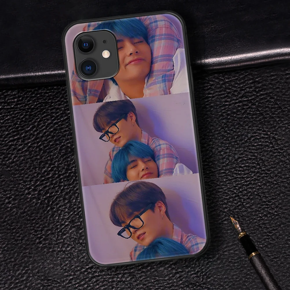 Bangtan Boys KPOP Phone Case For Iphone 5 5S SE 2020 6 6S 7 8 Plus 11 12 Mini X XS XR Pro Max black Bumper Silicone Cell Trend 
Bangtan Boys KPOP Phone Case For Iphone 5 5S SE 2020 6 6S 7 8 Plus 11 12 Mini X XS XR Pro Max black Bumper Silicone Cell Trend