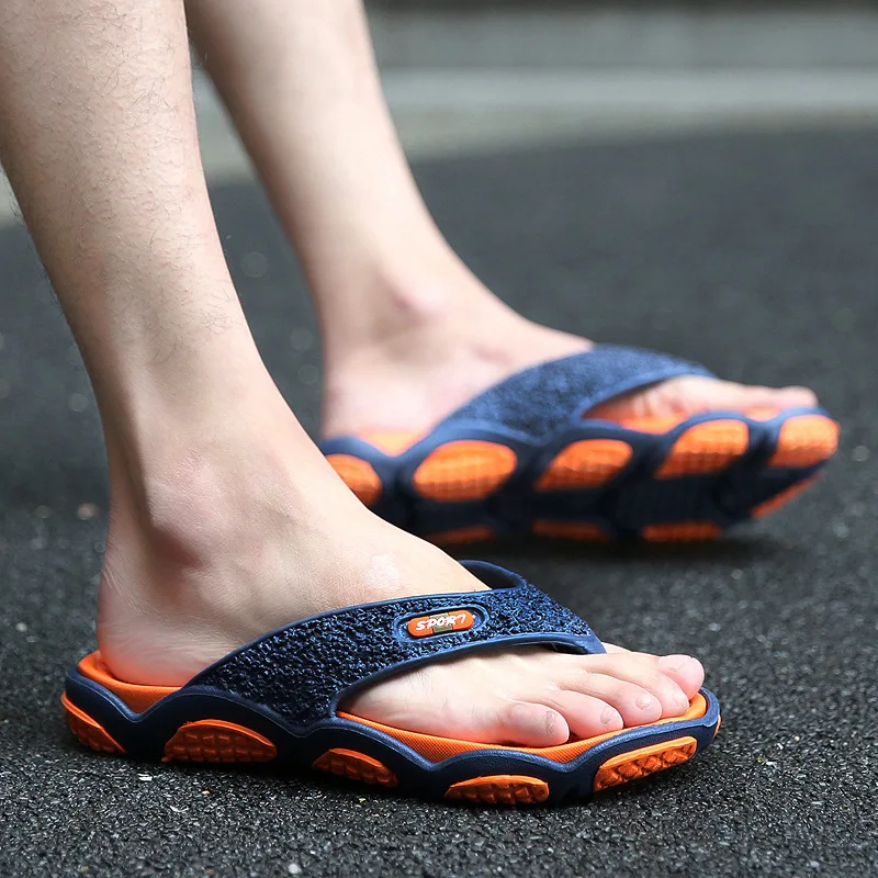 Summer non-slip flip-flop sandals and slippers summer Korean personality flip flops men's beach sandals and slippers men
Summer non-slip flip-flop sandals and slippers summer Korean personality flip flops men's beach sandals and slippers men