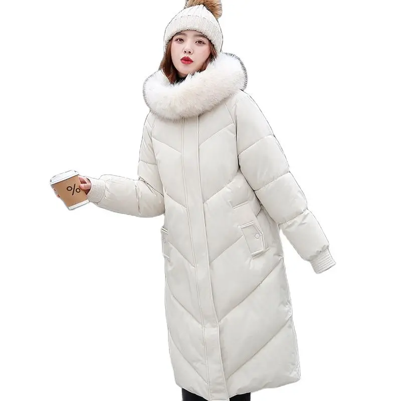 Women Winter Hooded Faux Fur Collar Big Pocket Loose Windproof Coat Puffer Jacket Cotton Padded Warm Outwear Overcoat
Women Winter Hooded Faux Fur Collar Big Pocket Loose Windproof Coat Puffer Jacket Cotton Padded Warm Outwear Overcoat