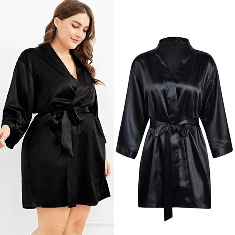 Women Sexy Lingerie Sleepwear Ladies Satin Silk Lace Nightdress Robes Sexy Female Silid Underwear Bathrobe пижама женская
Women Sexy Lingerie Sleepwear Ladies Satin Silk Lace Nightdress Robes Sexy Female Silid Underwear Bathrobe пижама женская