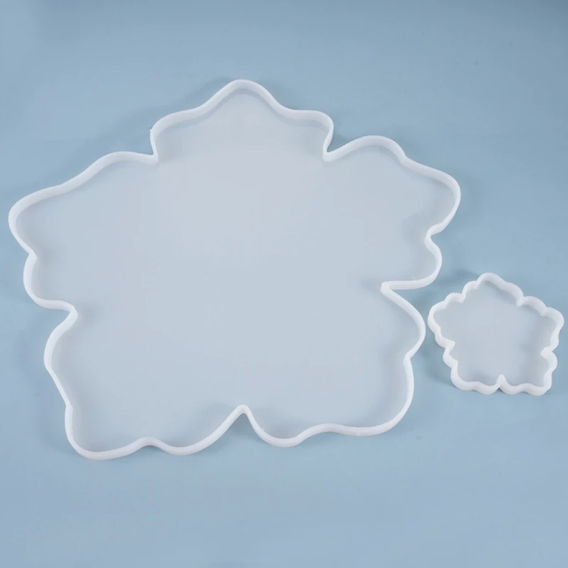 2Pcs Crystal Epoxy Resin Mold Flower Shape Coaster Pad Casting Silicone Mould B36D
2Pcs Crystal Epoxy Resin Mold Flower Shape Coaster Pad Casting Silicone Mould B36D