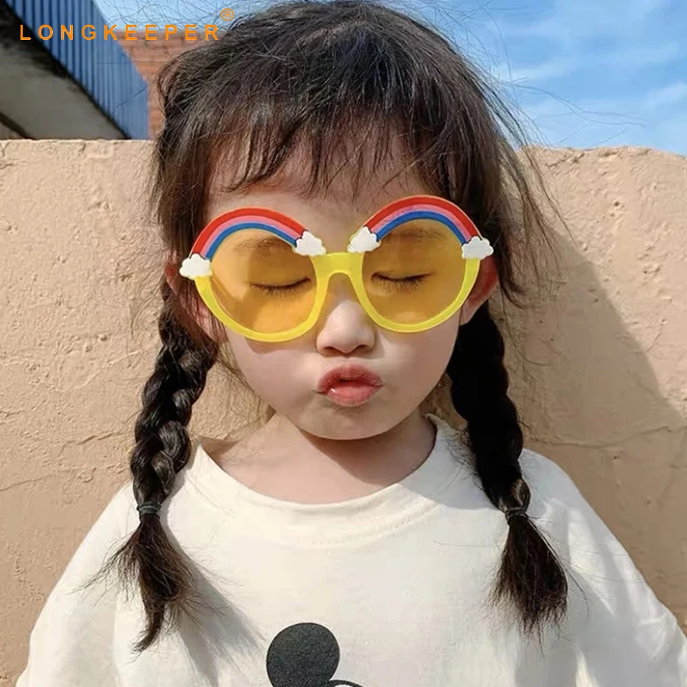LongKeeper 2021 New Round Sunglasses Kids Rainbow Sun Glasses Girls Children Colorful Baby Shades Boys Girls Yellow Glasses
LongKeeper 2021 New Round Sunglasses Kids Rainbow Sun Glasses Girls Children Colorful Baby Shades Boys Girls Yellow Glasses