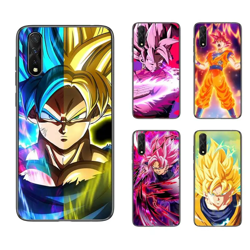 

Cartoon Anime D-Dragon Ball Goku Phone Case For vivo Y53 Y55 Y66 Y67 Y69 Y71 Y75 Y79 Y81 Y83 Y85 Y91 Y81S Y97 x9s x20 plus cover