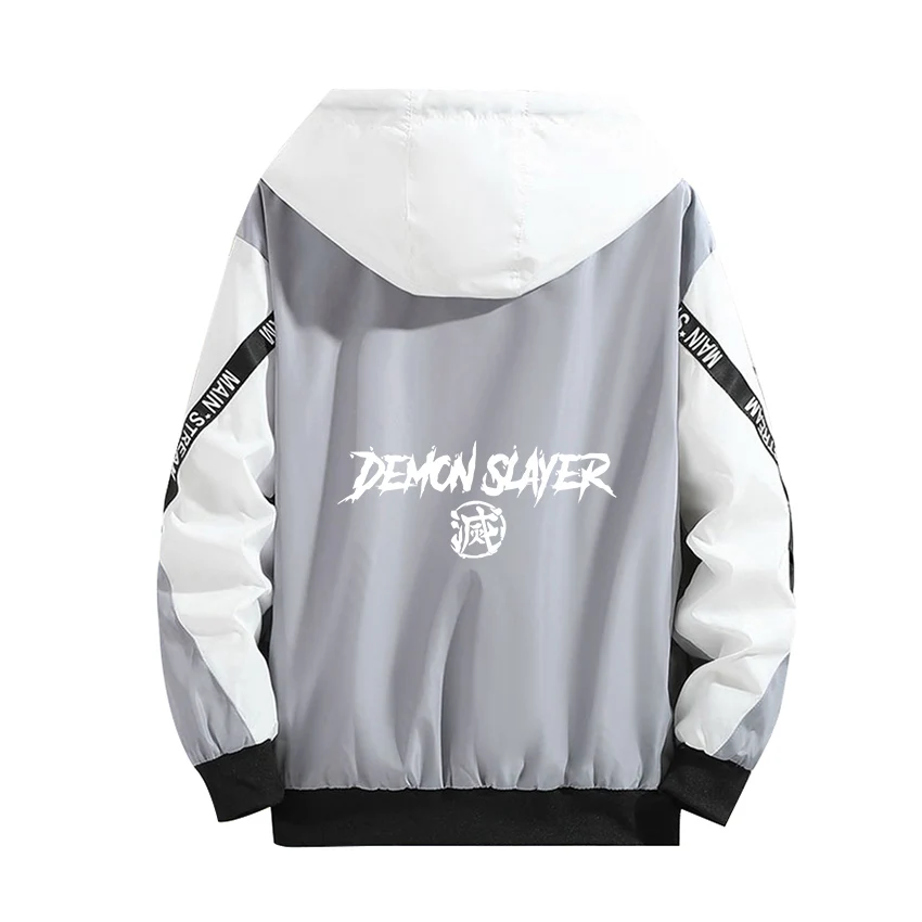 Demon Slayer Cosplay Hoodie Role Kamado Nezuko Luminous Print Gray Splicing Cotton Thick Jacket Zipper Student Sport Coat
Demon Slayer Cosplay Hoodie Role Kamado Nezuko Luminous Print Gray Splicing Cotton Thick Jacket Zipper Student Sport Coat