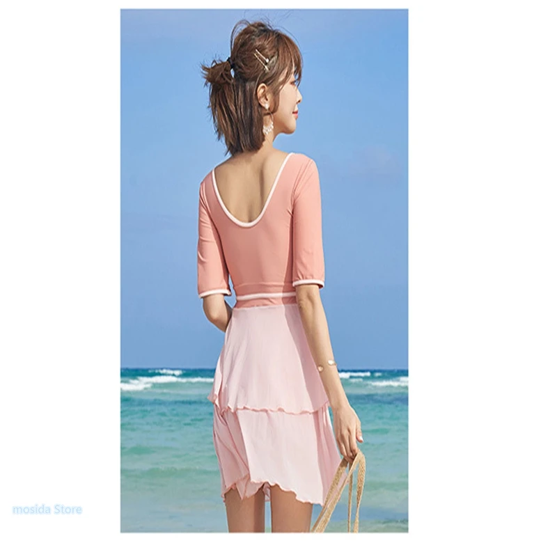 2021 new Korean version of the ins wind cute young lady conservative conjoined cover belly student
2021 new Korean version of the ins wind cute young lady conservative conjoined cover belly student