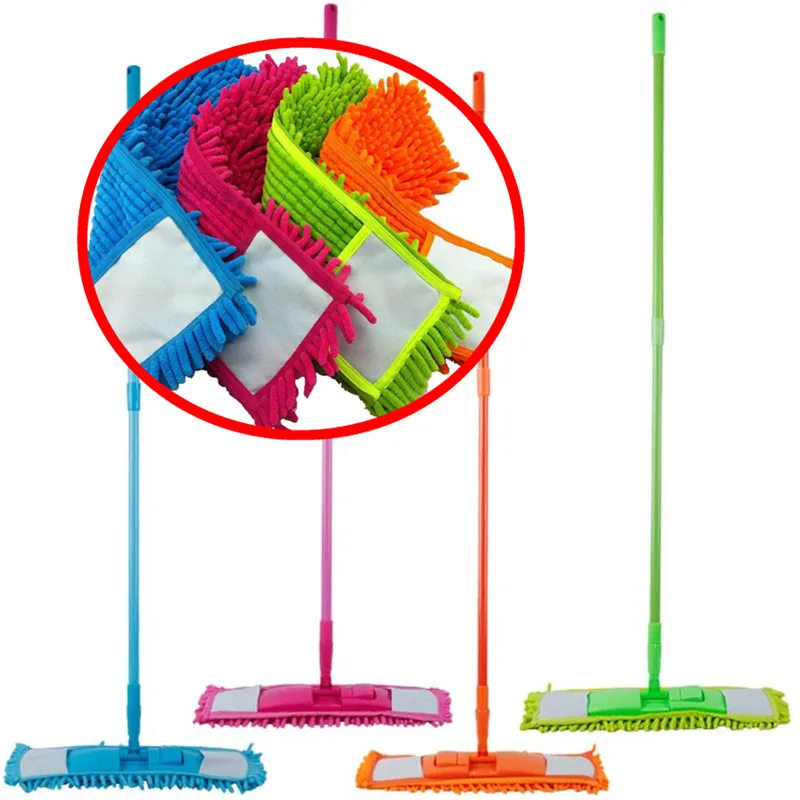 1PC Microfiber Mop Pad Refill Head for Flat Dust Mops Super Absorbing Microfiber Cleaning Mop Pads Household Cleaning Tools
1PC Microfiber Mop Pad Refill Head for Flat Dust Mops Super Absorbing Microfiber Cleaning Mop Pads Household Cleaning Tools