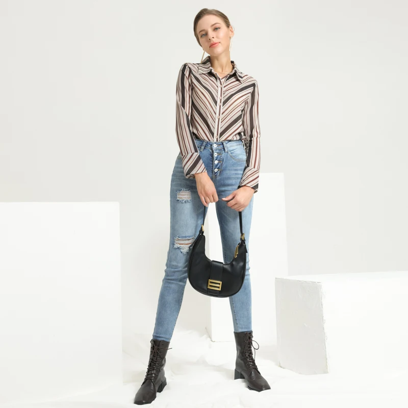 Women's Jeans High Waist Skinny Jeans 100% Cotton Ripped Jeans 2021 Autumn Streetwear Femmal Jeans Pants Elasticity Slim Fit
Women's Jeans High Waist Skinny Jeans 100% Cotton Ripped Jeans 2021 Autumn Streetwear Femmal Jeans Pants Elasticity Slim Fit