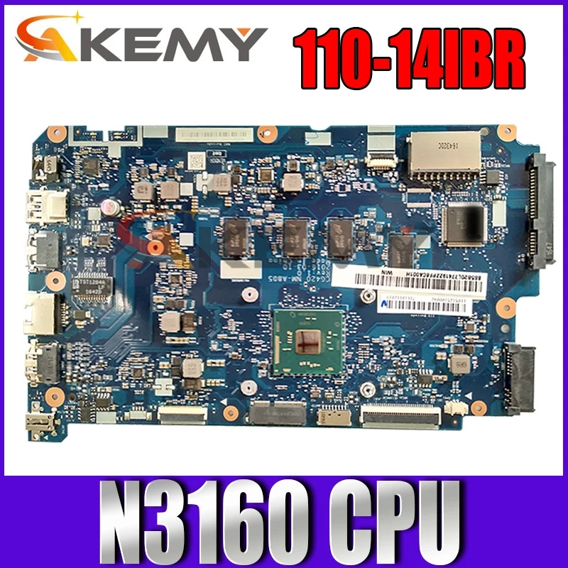 Материнская плата для ноутбука 110-14IBR, процессор N3160 номер 5B20L77321 5B20L77325 5B20L45742 5B20L77421 5B20L45771 5B20L77426
Материнская плата для ноутбука 110-14IBR, процессор N3160 номер 5B20L77321 5B20L77325 5B20L45742 5B20L77421 5B20L45771 5B20L77426