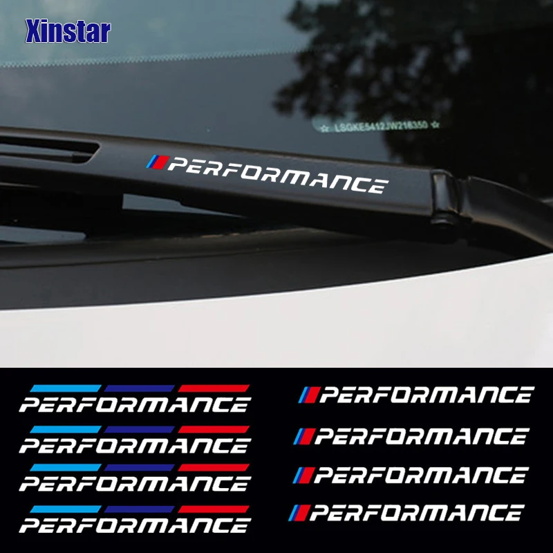 4pcs M performance Car Wiper Sticker For BMW E36 E46 E60 E90 F10 F20 F30 M1 M2 M3 M4 M5 M6 X1 X3 X5 X6 GT Z4
4pcs M performance Car Wiper Sticker For BMW E36 E46 E60 E90 F10 F20 F30 M1 M2 M3 M4 M5 M6 X1 X3 X5 X6 GT Z4