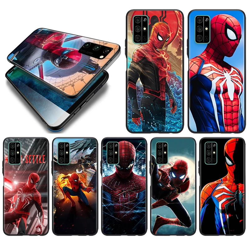 Soft Silicone Cover Spiderman hero For Honor Magic 3 Play 5 5T 50 X20 SE V30 30 30S Pro Plus 5G Black Phone Case
Soft Silicone Cover Spiderman hero For Honor Magic 3 Play 5 5T 50 X20 SE V30 30 30S Pro Plus 5G Black Phone Case