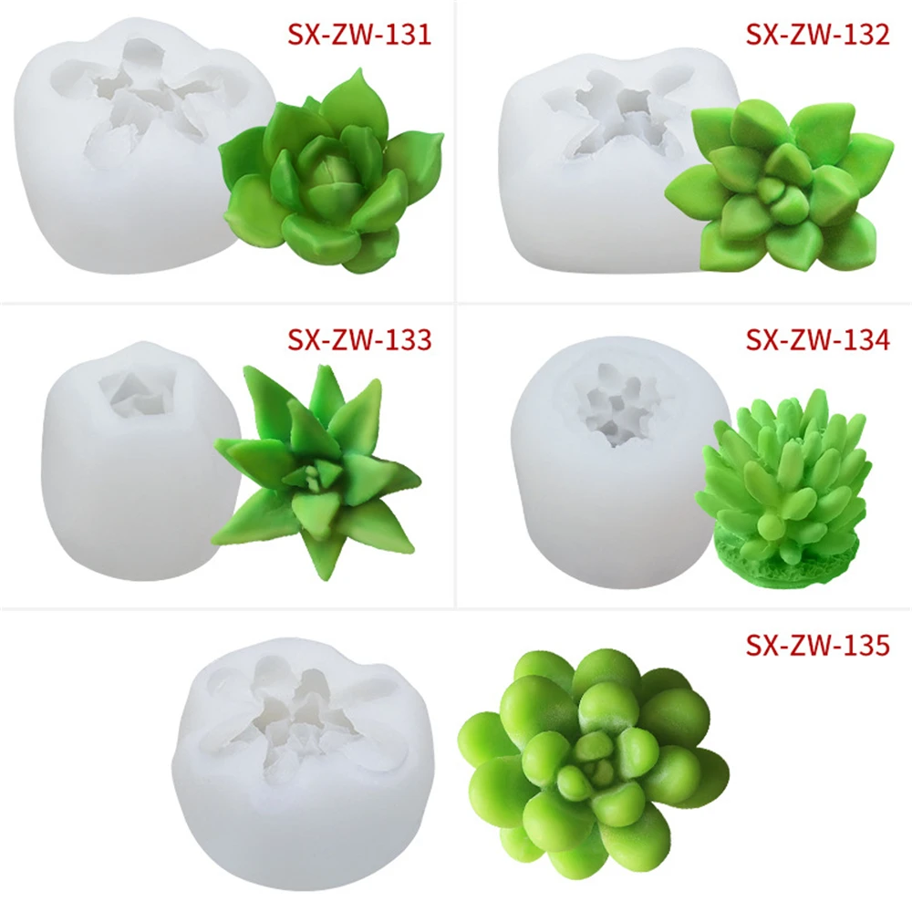 Succulent Plants Shaped Silicone Fondant Cake Decorating Mold Epoxy Resin Jelly Pudding Molds Baking Tools Kitchen Accessories
Succulent Plants Shaped Silicone Fondant Cake Decorating Mold Epoxy Resin Jelly Pudding Molds Baking Tools Kitchen Accessories