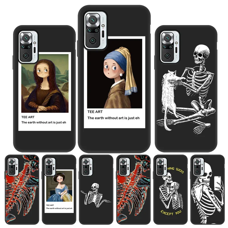 Skull Skeleton Soft Case For Xiaomi Redmi Note 10 Pro Case Redmi Note 9 8 Pro 8T 9S 10S 7 10Pro Max Mi 11 Ultra 10 Lite 9A Cover
Skull Skeleton Soft Case For Xiaomi Redmi Note 10 Pro Case Redmi Note 9 8 Pro 8T 9S 10S 7 10Pro Max Mi 11 Ultra 10 Lite 9A Cover