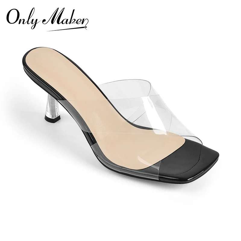 Женские босоножки Onlymaker, из лакированной кожи, без застежек, с квадратным носком, на высоком прозрачном металлическом каблуке
Женские босоножки Onlymaker, из лакированной кожи, без застежек, с квадратным носком, на высоком прозрачном металлическом каблуке