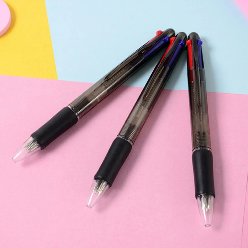 1 PCS Ball Pen Multifunction 4 In 1 Transparent White Plastic BallPoint Pen Office Business Student Gift 
1 PCS Ball Pen Multifunction 4 In 1 Transparent White Plastic BallPoint Pen Office Business Student Gift