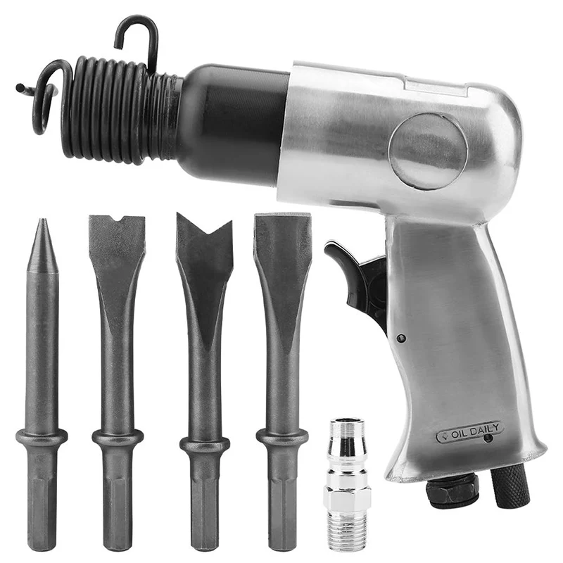 HOT-150mm Industrial Powerful Handle Straight Type Air Chisel Pneumatic Hammer Shovel Tool
HOT-150mm Industrial Powerful Handle Straight Type Air Chisel Pneumatic Hammer Shovel Tool