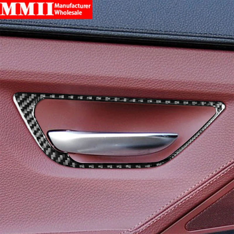 Carbon Fiber Sticker For BMW 6 Series M6 F12 F13 F06 2011-2018 Car Door Handle Frame Panel Trim Cover Car Accessories
Carbon Fiber Sticker For BMW 6 Series M6 F12 F13 F06 2011-2018 Car Door Handle Frame Panel Trim Cover Car Accessories