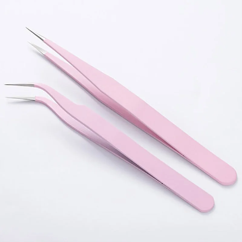 Пинцет из нержавеющей стали для наращивания ресниц с изогнутыми прямыми кончиками, профессиональный инструмент для маникюра «сделай сам», ... 
Пинцет из нержавеющей стали для наращивания ресниц с изогнутыми прямыми кончиками, профессиональный инструмент для маникюра «сделай сам», ...