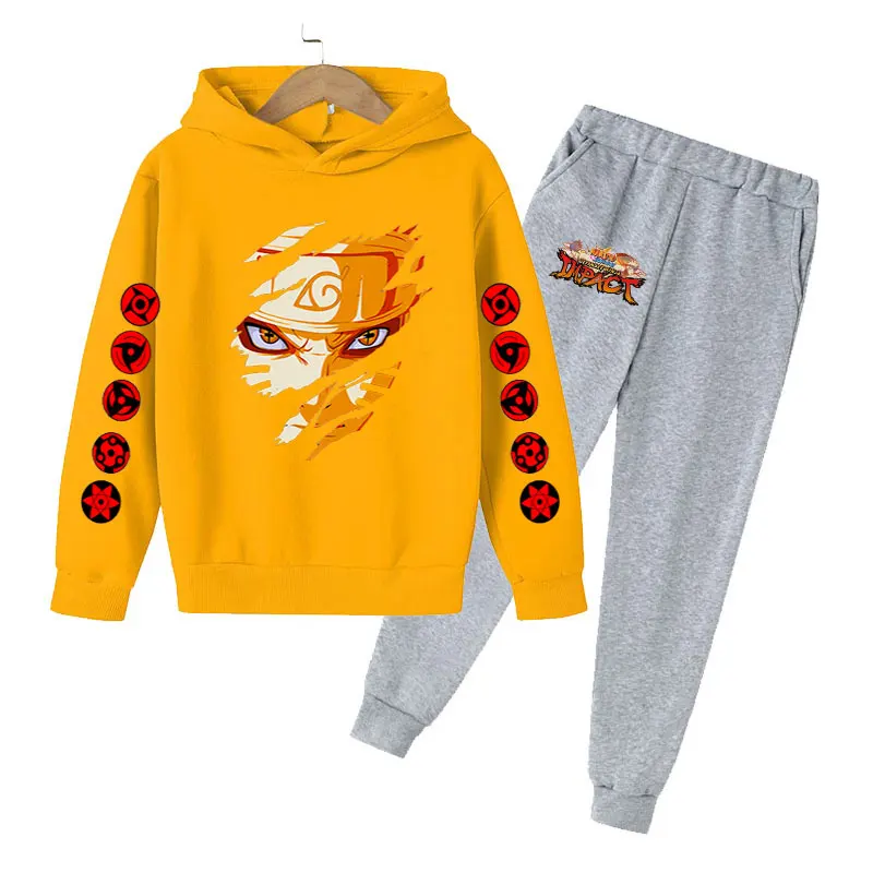 Japanese anime Kakashi Sasuke sports suit spring and autumn new children's fashion cotton casual hoodie + trousers 2 sports suit
Japanese anime Kakashi Sasuke sports suit spring and autumn new children's fashion cotton casual hoodie + trousers 2 sports suit