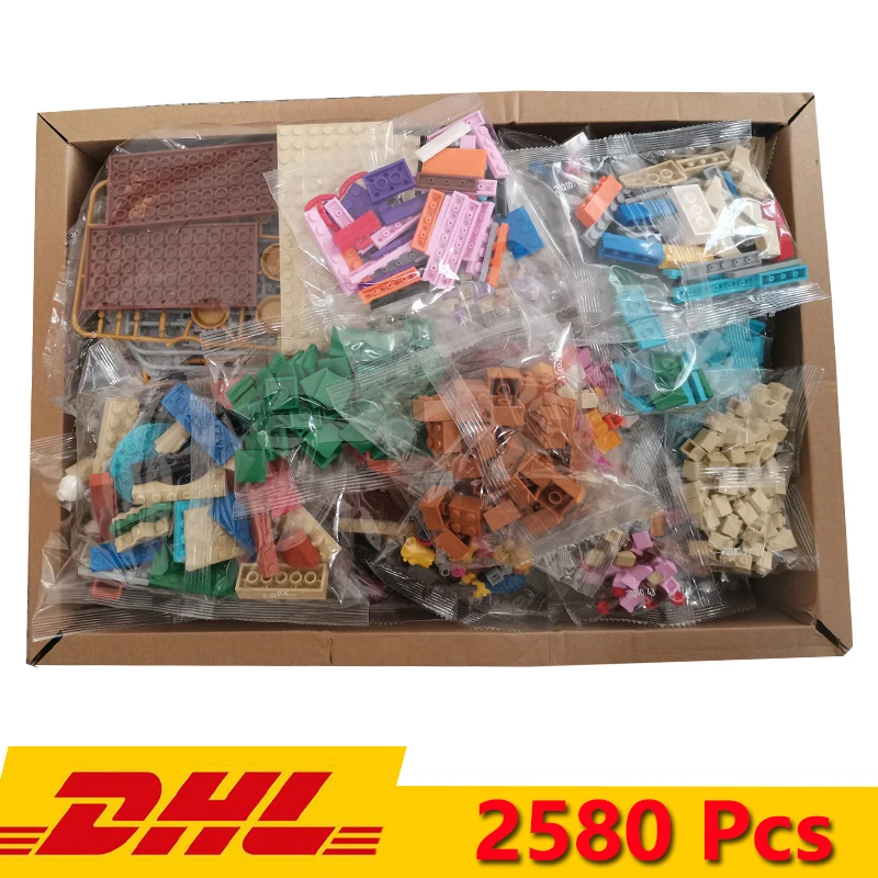 DHL 20010 2580Pcs City Street Movie Series The House Set 71006 Buidling Blocks Bricks Kids Education Toy Girl Gifts
DHL 20010 2580Pcs City Street Movie Series The House Set 71006 Buidling Blocks Bricks Kids Education Toy Girl Gifts