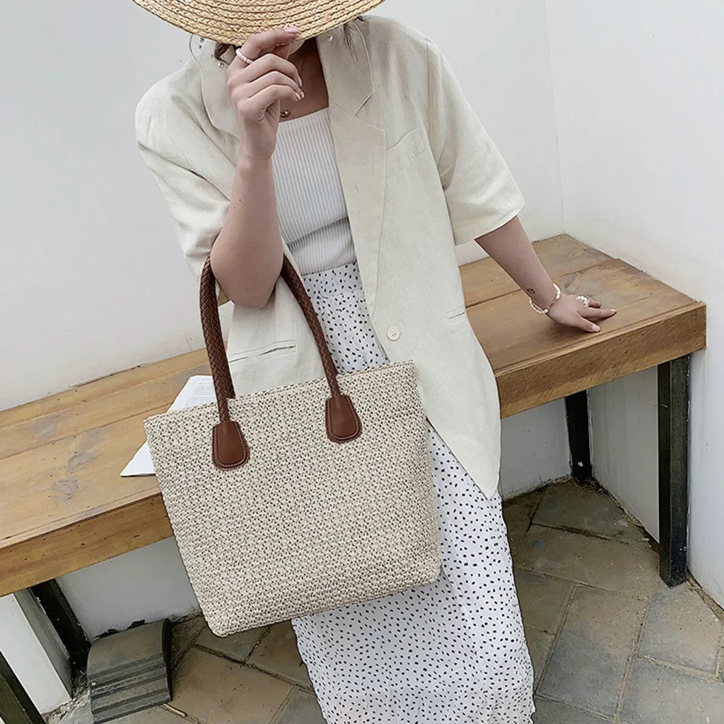 Модные женские плетеные однотонные Наплечные сумки на молнии, сумка для покупок, красивая темпераментная сумка на плечо, 2021
Модные женские плетеные однотонные Наплечные сумки на молнии, сумка для покупок, красивая темпераментная сумка на плечо, 2021