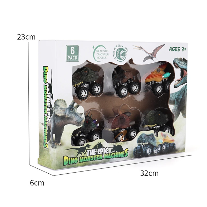 New 6 Styles Creative Mini Dinosaur Car Model Kids Toy Dinosaur Pull Back Car Children's Day Gifts Toys For Boys Christmas Gifts 
New 6 Styles Creative Mini Dinosaur Car Model Kids Toy Dinosaur Pull Back Car Children's Day Gifts Toys For Boys Christmas Gifts
