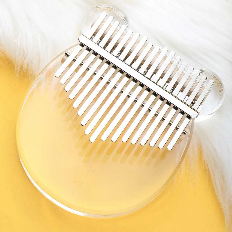 Kalimba Acrylic 17 Key Transparent Thumb Piano Mbira Sanza Kalimba Thumb Fiddle Manual Rainbow Crystal Bear Africa Finger Piano
Kalimba Acrylic 17 Key Transparent Thumb Piano Mbira Sanza Kalimba Thumb Fiddle Manual Rainbow Crystal Bear Africa Finger Piano