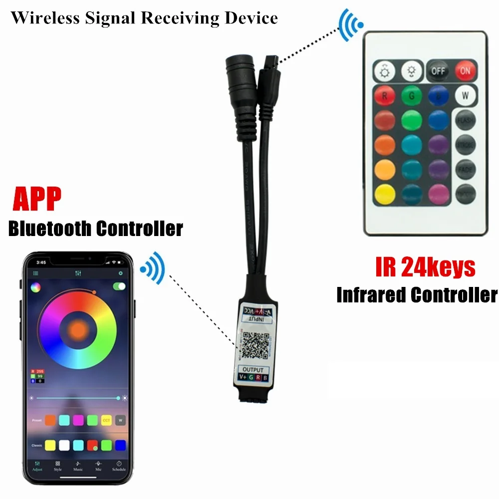 Светодиодный пульт дистанционного управления Color Control ler Wi-Fi Bluetooth светодиодные