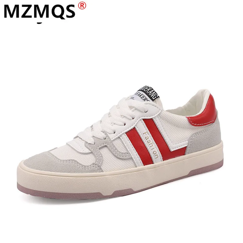 Spring New Women's Sneakers Fashion Soft Sole Comfortable Lace-up Shoes Casual Women's Low-heeled Vulcanized Shoes for Woman
Spring New Women's Sneakers Fashion Soft Sole Comfortable Lace-up Shoes Casual Women's Low-heeled Vulcanized Shoes for Woman