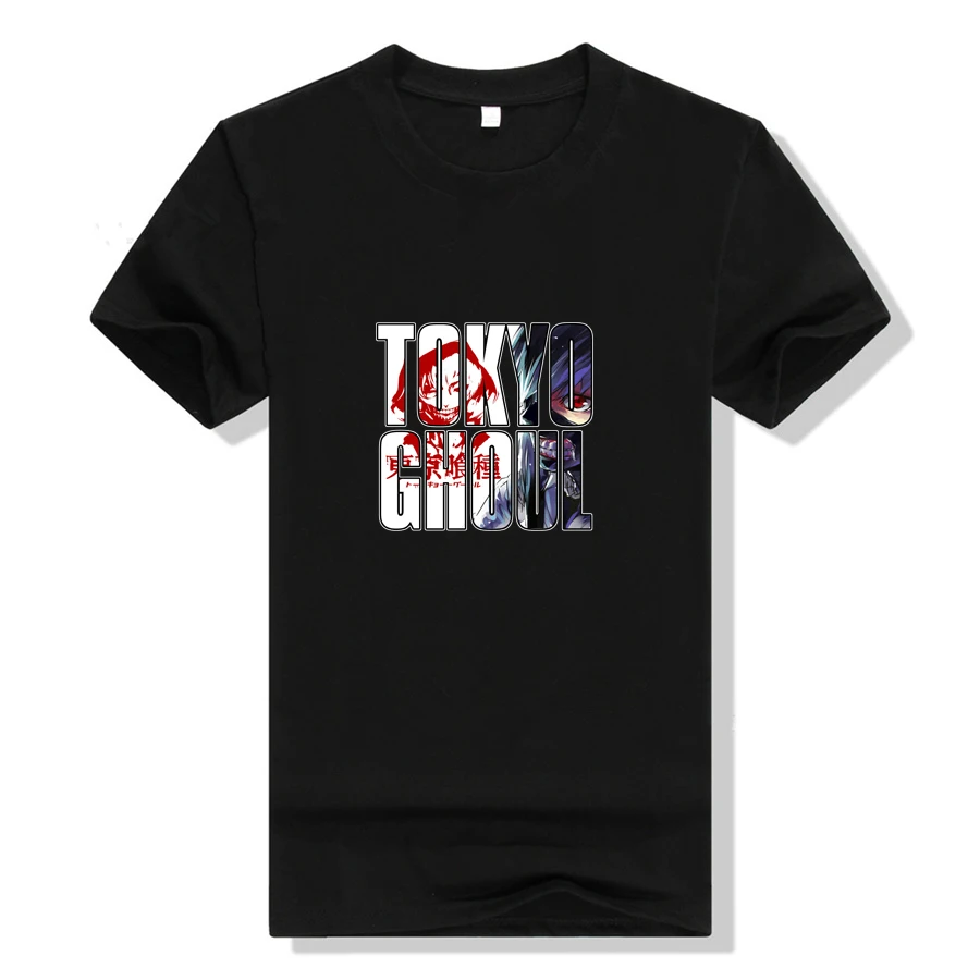 Anime Tokyo Ghoul T Shirt Cosplay women printed cotton T-shirt Short Sleeve Summer Casual Tee Tops Woman T-shirts
Anime Tokyo Ghoul T Shirt Cosplay women printed cotton T-shirt Short Sleeve Summer Casual Tee Tops Woman T-shirts